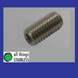316: M5x6mm Hexagon Socket Set Screw. Box of 100