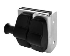 Economy Glass to Wall / Square Post Latch